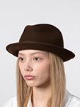 Шляпа BAILEY арт. 37241 PERRY II (темно-коричневый)